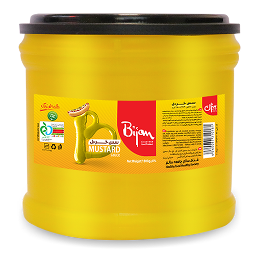 سس خردل بیژن 1800 گرمی