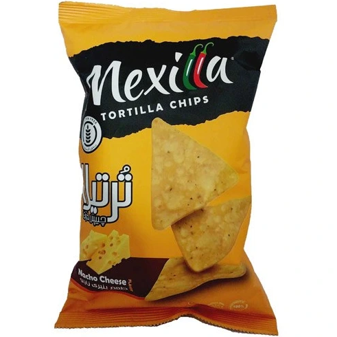 چیپس ترتیلا ذرت با طعم پنیری ناچو مکزیلا ( بدون گلوتن ) 65 گرم