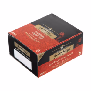 چای سیاه کیسه ای انگلیسی توینینگز بسته 100 عددی
