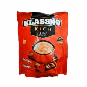 پودر مخلوط قهوه فوری با شکر KLASSNO Rich کلاسنو 20 عددی