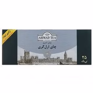 چای ارل گری احمد بسته 25 تی بگ 50 گرم