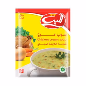سوپ مرغ نیمه آماده الیت وزن 65 گرم