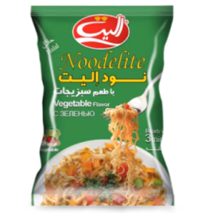 نودل با طعم سبزیجات الیت وزن 75 گرم