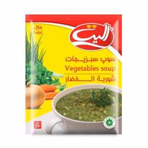 سوپ سبزیجات برند ELITE الیت وزن 75 گرم