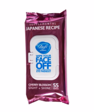دستمال مرطوب پاک کننده ارایش دافی مدل Japanese Recipe