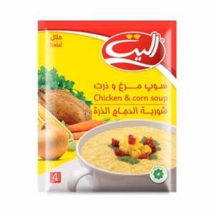 سوپ مرغ و ذرت ELITE الیت وزن 65 گرم