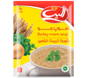 سوپ جو نیمه آماده الیت وزن 68 گرم
