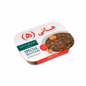 خورشت قورمه سبزی هانی ( بدون گوشت) 285 گرمی