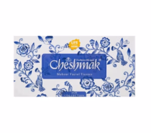 دستمال کاغذی طرح ماهور 150 برگ دو لایه چشمک