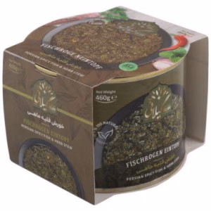 کنسرو خورشت قلیه ماهی گیلانی 460 گرم