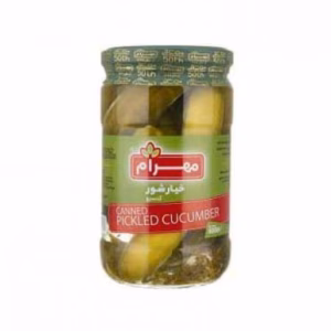 کنسرو خیارشور (معمولی) مهرام 650 گرم