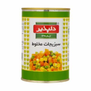 کنسرو سبزیجات مخلوط دلپذیر 420 گرم