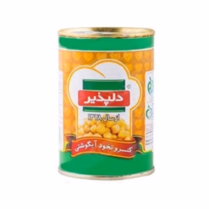 کنسرو نخود آبگوشتی دلپذیر 420 گرم