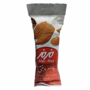 بادام درختی نمکی مزمز 35 گرم