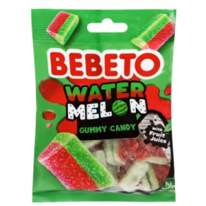 پاستیل ببتو Bebeto مدل هندوانه ای 80 گرم