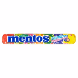 آبنبات منتوس mentos مدل رنگین کمان 37 گرم