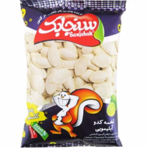 تخمه کدو آبلیمویی سنجابک 65 گرم