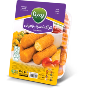 کراکت سیب زمینی پمینا 390 گرم