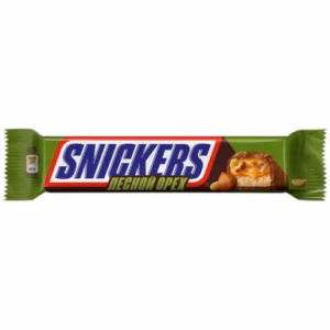 شکلات مغزدار فندق و بادام زمینی اسنیکرز Snickers حجم 81 گرم