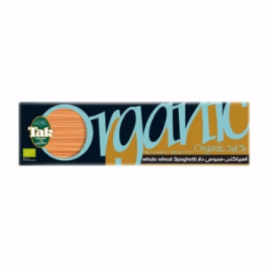 اسپاگتی سبوس دار (ارگانیک) قطر 1/4 تک ماکارون 500 گرم
