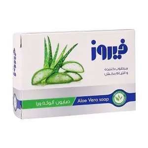 صابون آلوئه ورا فیروز مناسب پوست های خشک و حساس 120 گرم