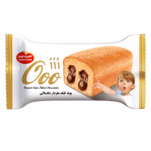 پوند کیک شکلاتی مغزدار شکلاتی شیرین نوین 150 گرم