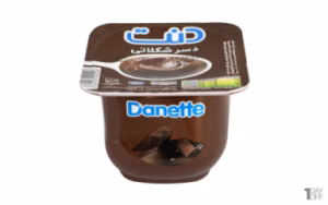 دسر شکلاتی برند Danette دنت وزن 100 گرم