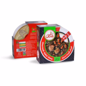 کنسرو خورش قورمه سبزی با گوشت فارسی 250 گرم
