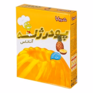 پودر ژله آناناس Shibaba شیبابا وزن 100 گرم