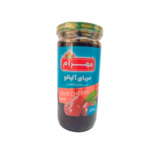 مربا آلبالو برند Mahram مهرام وزن 300 گرم