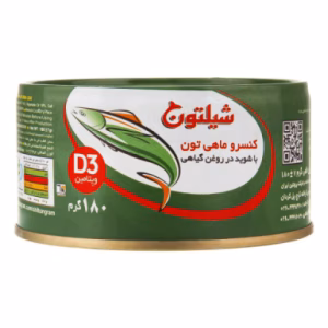 کنسرو ماهی شیلتون با شوید در روغن گیاهی 180 گرم