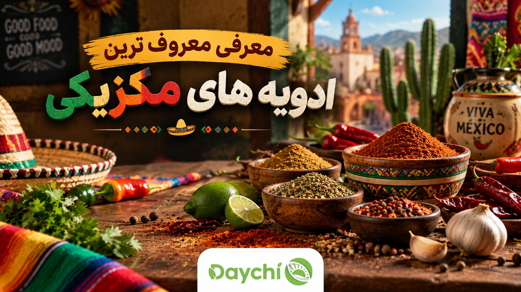 معرفی معروف ترین ادویه های مکزیکی