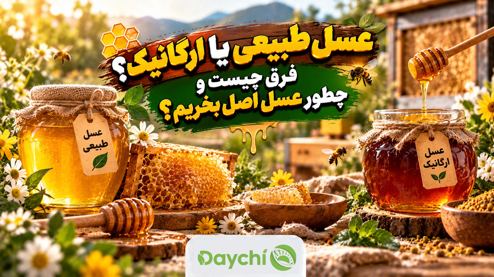 عسل طبیعی یا ارگانیک؟ فرق چیست و چطور عسل اصل بخریم؟
