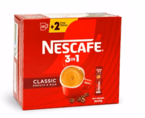 کافی میکس 1*3 کلاسیک 2+24 عددی نسکافه