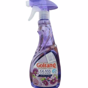 اسپری مایع شیشه پاک کن بنفش گلرنگ 500 میل