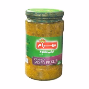 کنسرو ترشی مخلوط مهرام 640 گرم