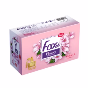 صابون حمام معطر فاکس با رایحه گل بسته 6 عددی