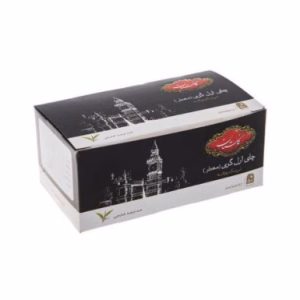 چای ارل گری معطر گلستان تعداد در هر بسته 50 عدد