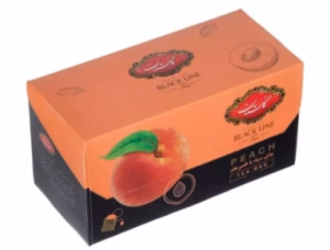 چای کیسه ای طعم هلو گلستان 25 عدد