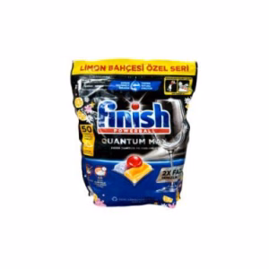 قرص ماشین ظرفشویی finish QUANTUM MAX فینیش 50 عددی