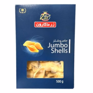 ماکارونی فرمی جامبو شلز زر ماکارون 500 گرم
